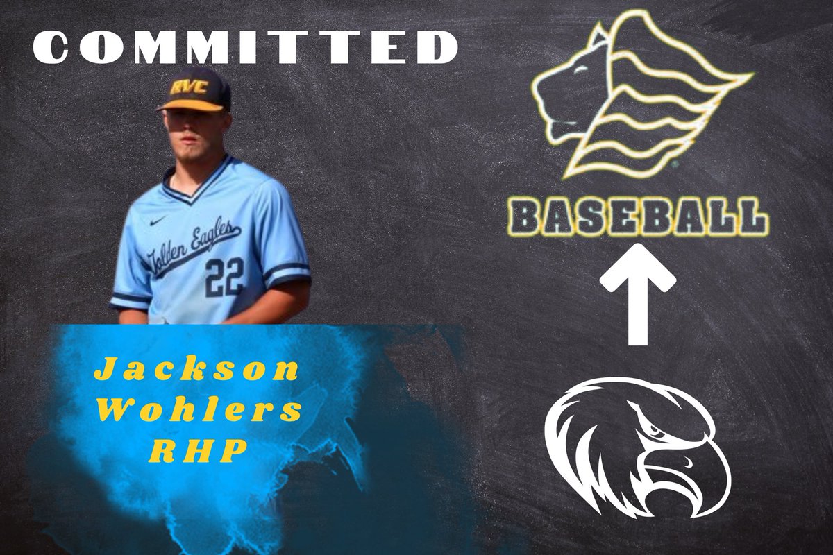 Rock Valley College Baseball (@goldeneaglebsbl) on Twitter photo SO RHP <a href="/JacksonWohlers/">Jackson Wohlers</a> is taking his academic and baseball career to Florida to play at @saintleobase following this spring! SO RHP <a href="/JacksonWohlers/">Jackson Wohlers</a> is taking his academic and baseball career to Florida to play at @saintleobase following this spring!
