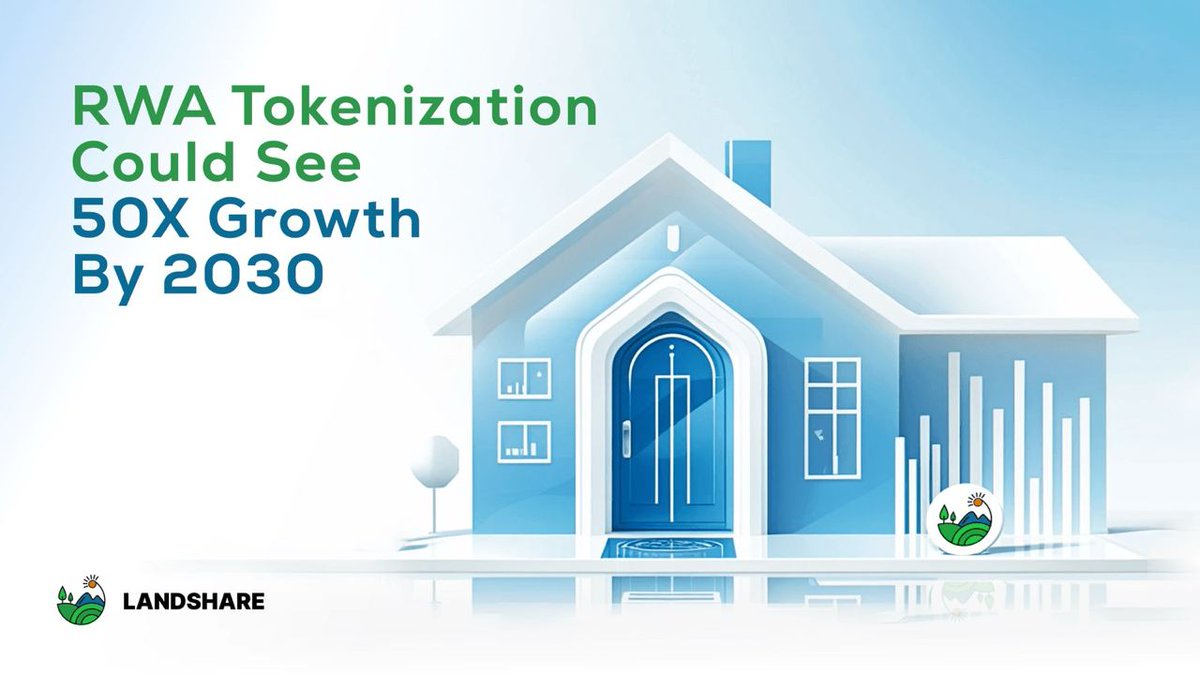 #RWA tokenization is taking off, and it’s no surprise! A recent Tren Finance report even forecasts 50x growth by 2030.

Real estate is a key player in this space, turning a traditionally illiquid market into one that’s now accessible to investors everywhere.

💡 Why all the buzz?