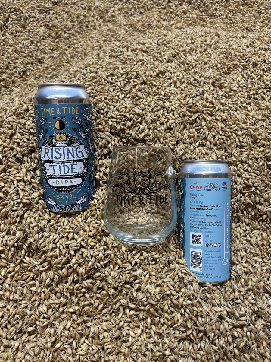 Crisp Malt (@crispmalt) on Twitter photo It's here! This 3-way collab between us, <a href="/TimeTideBrewing/">Time & Tide Brewing</a> & <a href="/YakimaChief/">Yakima Chief Hops</a>, Rising Tide, has landed at our site. We've been looking forward to tasting this 8% DIPA, brewed with our malt. Cheers to an awesome collaboration of the best ingredients and some top tier brewing! 🍻🤩 It's here! This 3-way collab between us, <a href="/TimeTideBrewing/">Time & Tide Brewing</a> & <a href="/YakimaChief/">Yakima Chief Hops</a>, Rising Tide, has landed at our site. We've been looking forward to tasting this 8% DIPA, brewed with our malt. Cheers to an awesome collaboration of the best ingredients and some top tier brewing! 🍻🤩