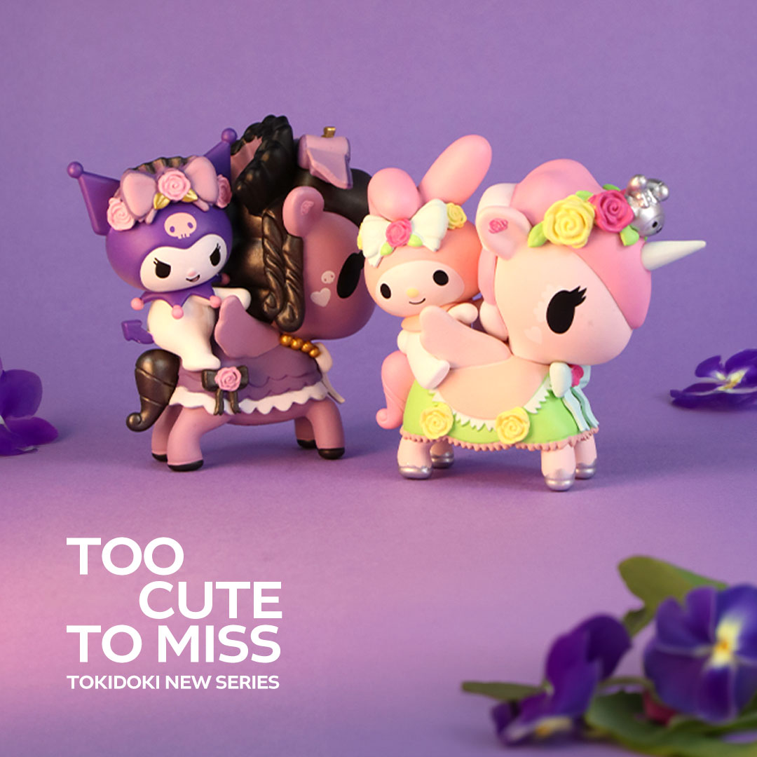 artoyz's tweet photo. Cafe Cuties, Lucky Unicorno, Botanical Unicorno ou encore Kuromi &amp; my Melody Garden Party, ces noms ne vous disent peut être rien mais il s'agit pourtant des quatre nouvelles gammes de chez Tokidoki

#art #toys #artoyz #tokidoki #blindbox #unicorno #sanrio #hellokitty #cuties https://t.co/V6fiNvq5lo