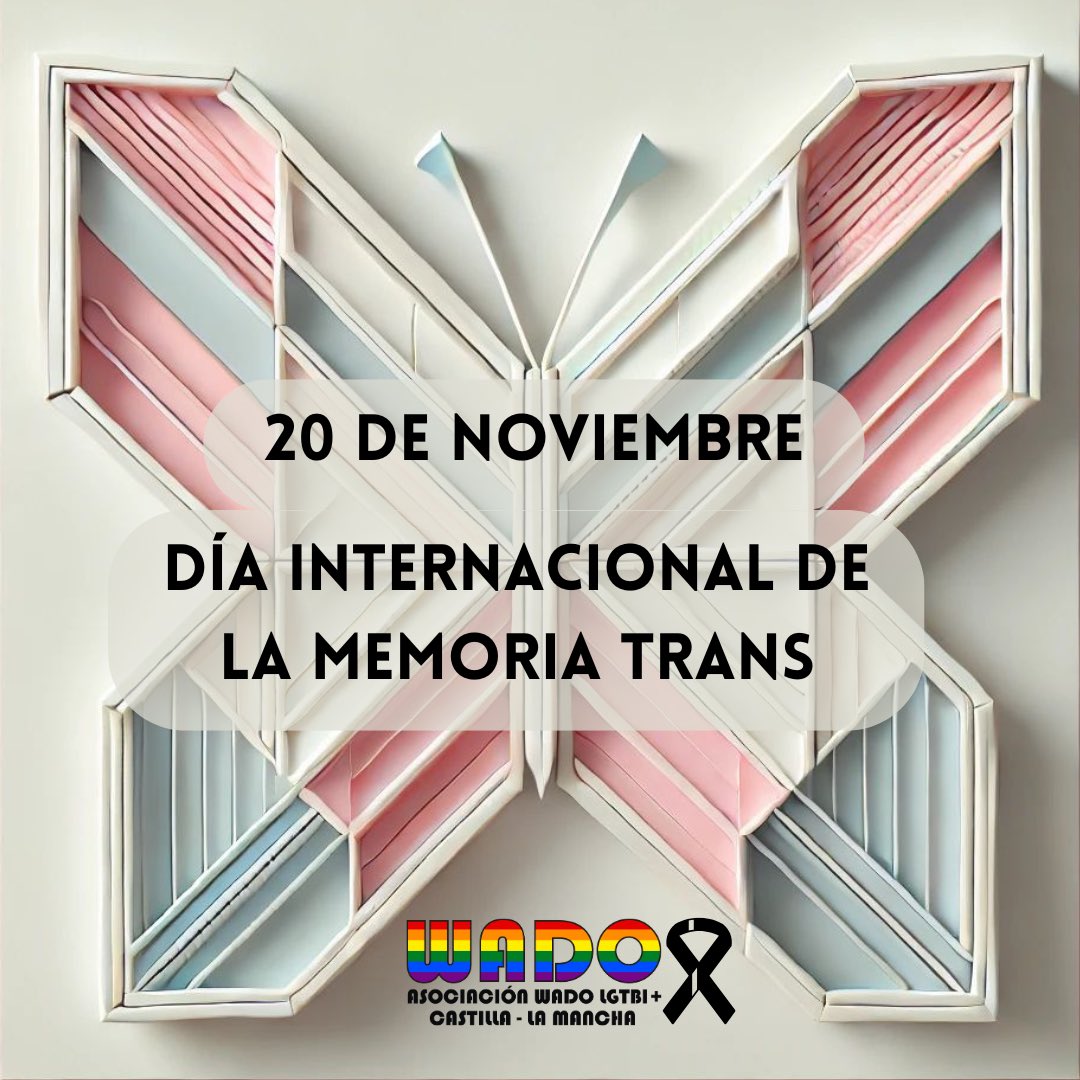Como cada año el 20 de noviembre, recordamos que es el Día Internacional de la Memoria Trans, todas aquellas personas que han sido asesinadas, producto de la #transfobia
#MemoriaTrans