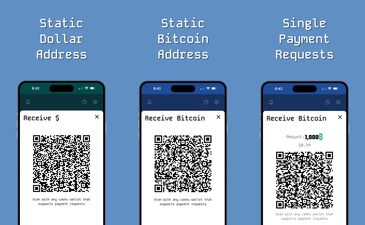 Payment requests, new gifts and more 🎉 Boardwalk now supports @CashuBTC payment  requests 💸 Easily request and send payments for specific amounts and every  user now has a reusable ecash address to