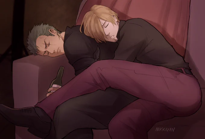 Sleeping together  #zosan 