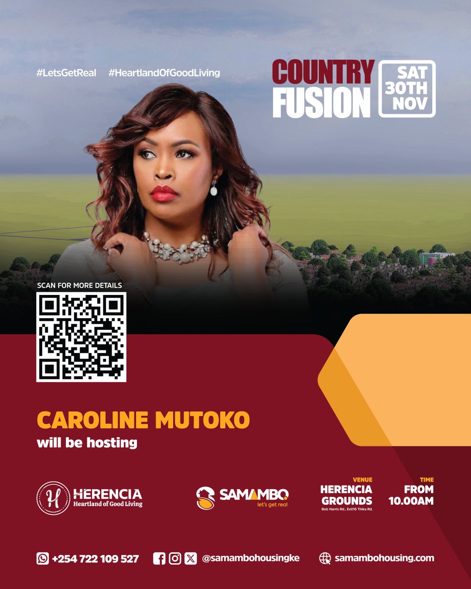 Welcome to The Herencia Mega Day.
You are cordially invited to Herencia's Country Fusion. 
Chill &amp; Network with fellow investors. 
#samambohousing #herencia #GatedCommunity #FestiveSeason #thika #nairobi #realestate #home #luxury #WisdomWednesday