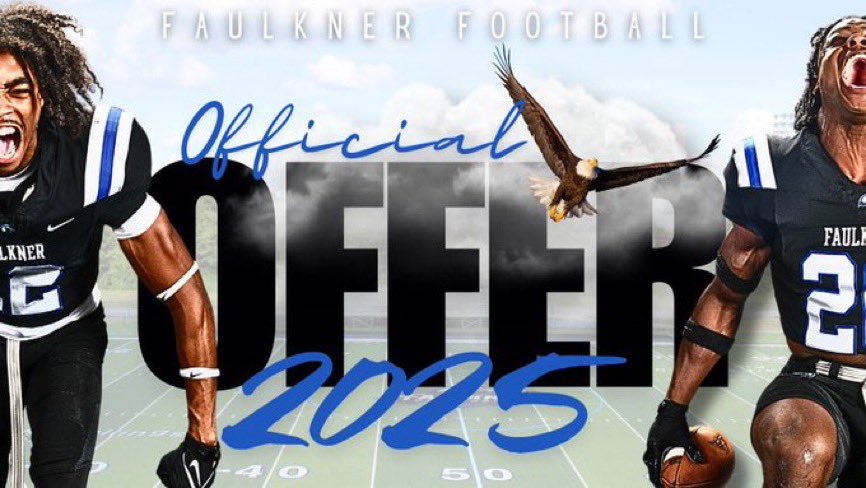 humblebeastcam's tweet photo. #AGTG Blessed to have received an offer from @FaulknerFTBL !! https://t.co/Ske4zf7NpO