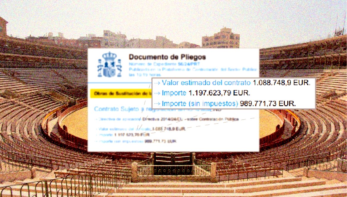 judit_sinhache's tweet photo. ¿Sabíais qué mientras todos apoyamos presupuestos extraordinarios, para la reconstrucción de los pueblos afectados por la DANA

VICENT MONPÓ, PPresident de la Diputació de València, GASTARÁ en la RENOVACIÓN de la ILUMINACIÓN de la PLAZA de TOROS 1,2 MILLONES de €?

PPrioridades https://t.co/9ogg391FV7