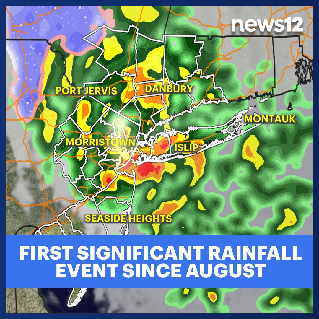 News12BX's tweet image. STORM WATCH: Storm Watch Team Meteorologist Hope Osemwenkhae says much needed #rain is on the way, but be cautious through the Thursday morning #commute. 
The full #forecast- bit.ly/3B2mzj3
@weatherwithhope