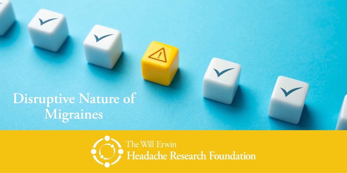 Cure_Headaches's tweet photo. Migraines are more than just headaches. They can disrupt work, relationships, and well-being. At The Will Erwin Headache Research Foundation, we aim to spread awareness and support research toward helping those who suffer from debilitating headaches.https://t.co/zROB2PrsVO https://t.co/taxG1jedgc