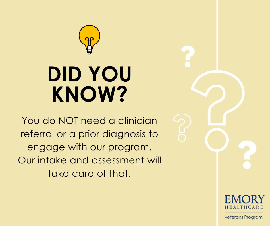 Emory Healthcare Veterans Program tweet media