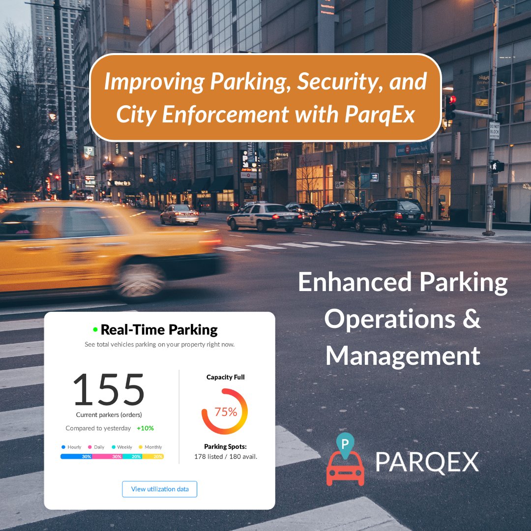 ParqEx's tweet photo. With our detailed platform, #enforcement teams & officers can track all vehicles, control the availability of #parking spaces, set #AI enhanced pricing strategies, handle #ParkingPermitManagement, revoke user access, and more.
https://t.co/gnb6q0wRMD
#LawEnforcement #ParqEx https://t.co/rU9IqIGfrf