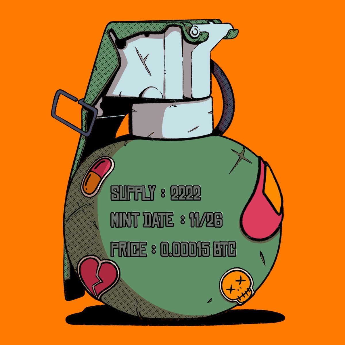 Jankyzbtc's tweet photo. The countdown has started. ⏳

Only 6 days until the f***ing mint.

We’re bringing the real s*** at 0.00015 BTC.

If you’re ready to join the Jankyz crew, mark your damn calendar! https://t.co/zkw78lpsUz