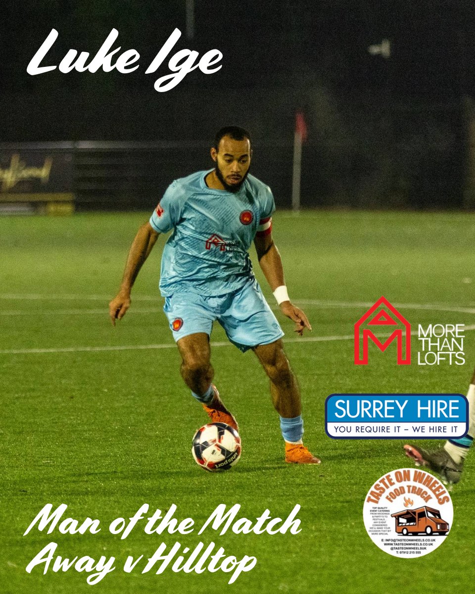 Last nights Man of the Match against Hilltop, as voted for by the club committee was stand-in skipper Luke Ige

Well done Luke

<a href="/MoreThanLofts/">Stacy Owens</a> @surreyhire