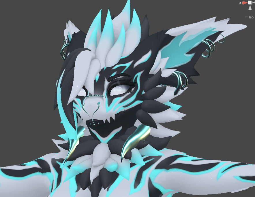 SatKartoffel's tweet photo. [Gumroad][Wip][Femnardo]    

✦ Wanted to make a femnardo texture for gumroad finally with my new style! It is basically done minus the tail, I might do an alt tail texture too! ✦

✦ Base model - @nardoiri
✦ Edits - @LunaVRC1

#vrchatfurry #furryvrchat #femnardo #nardo #3D https://t.co/SXp4i3HCyZ