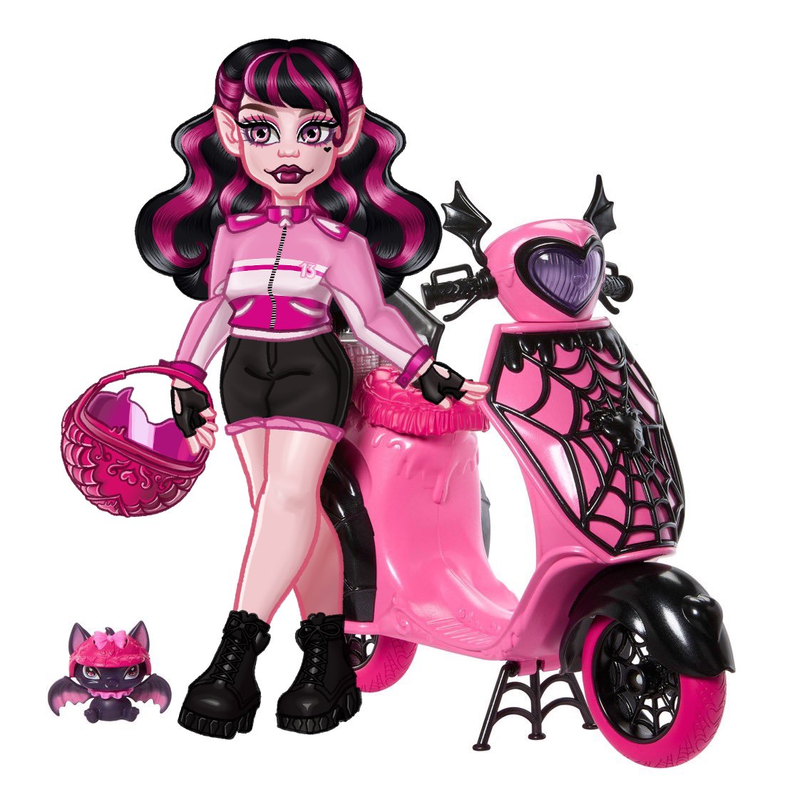 muriloadamanten's tweet photo. 🛵MOTOGHOULS DRACULAURA🩷
I just wanted to give her a more elaborate outfit and bangs. Our girl deserves it 
#monsterHigh #Draculaura #fanart #desgin https://t.co/1AnuyVPDdV