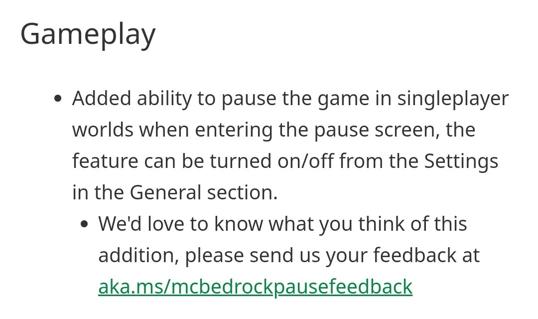 We're finally able to pause the game when opening the pause screen!!
