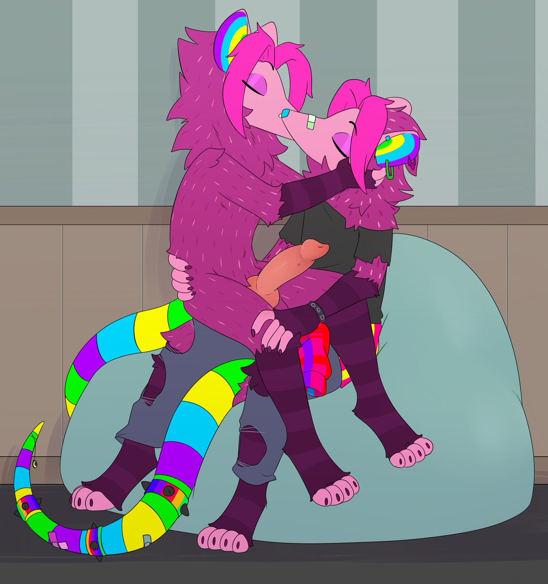 Commission for <a href="/The_Dark_Core/">Chaosome</a> 

Seems Shin is having a reaction to the Tobias strain