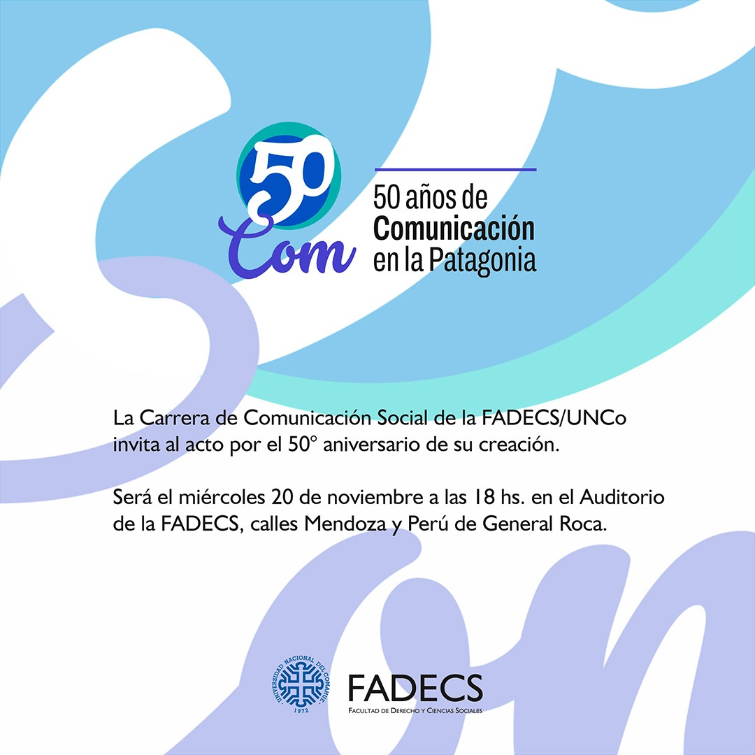 ShirleyHerreros's tweet photo. #Hoy orgullo de ser egresada de la #UniversidadPública y de la UNCo, en la Facultad de Derecho y Ciencias Sociales
#50AñosComunicación
#50Com https://t.co/63DSCYViCB