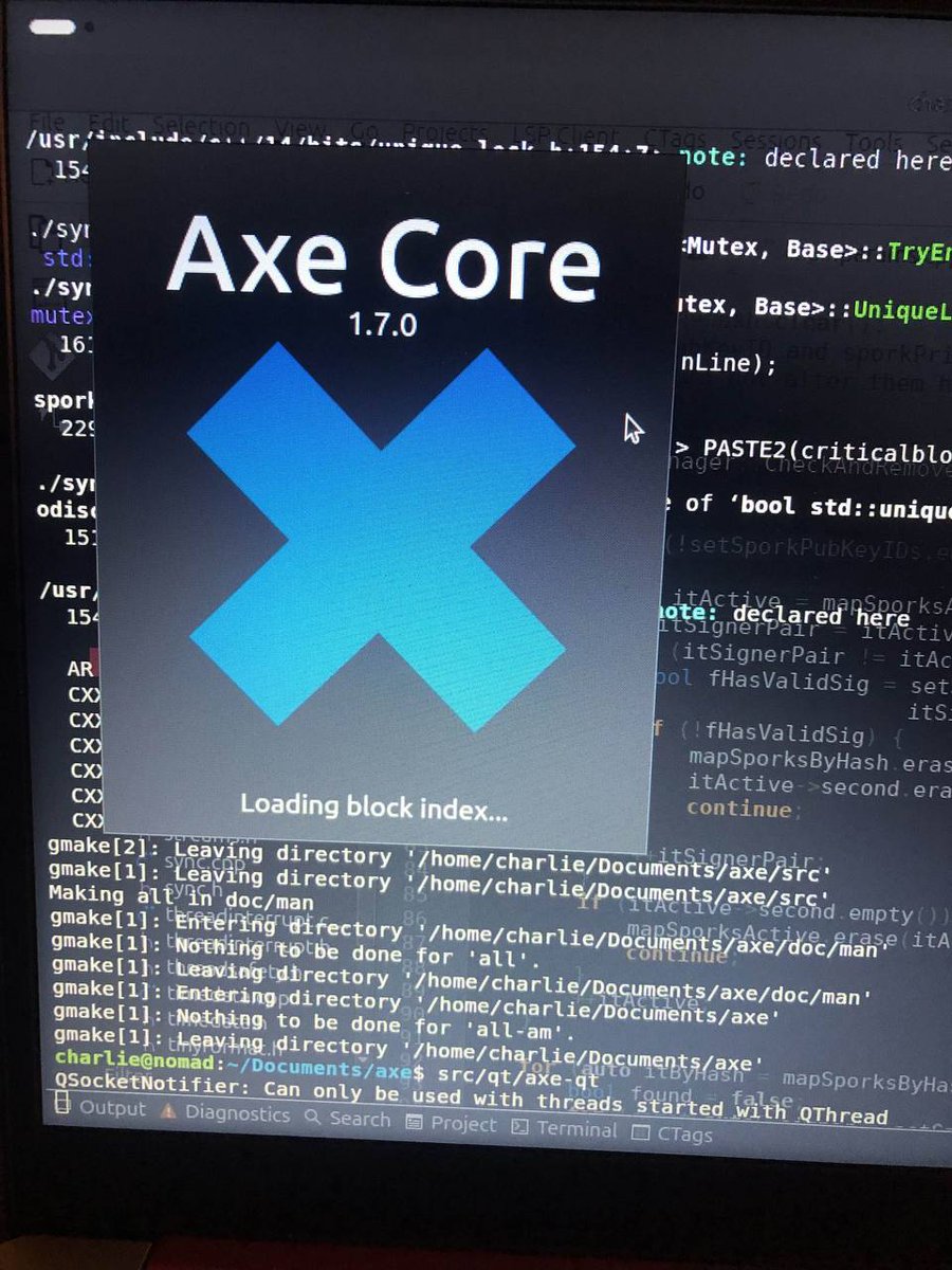 ✅AXE is Back 
✅AXE Founder Charlie Back 
✅AXE 1.7.0 Are Loading 
✅Low supply 
✅Only Listed on <a href="/fed_fab/">FreiExchange</a>
✅Charlie Updating CODE after 4years: github.com/AXErunners/axe
✅So, Don't miss.