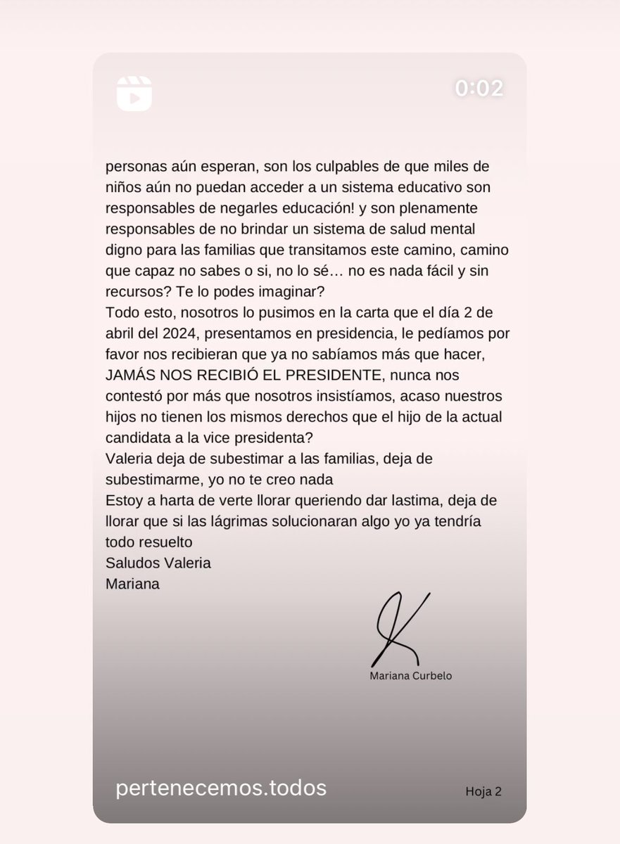 pgalf's tweet photo. Mensaje de una mamá para el "bombón". (2) https://t.co/5Op4L7LreG