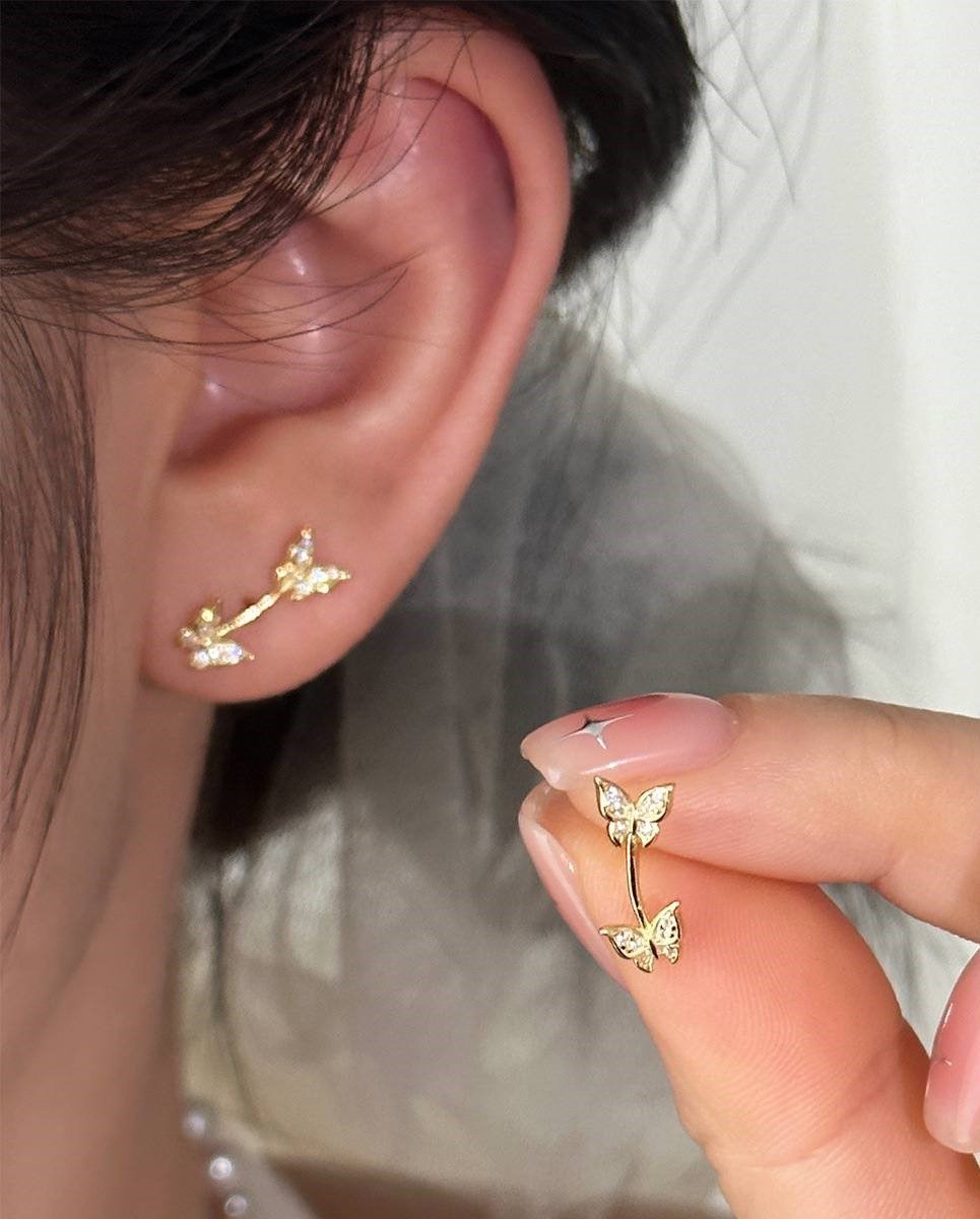 Shay44054158's tweet photo. Last week, I had a dream of two butterflies that caught my attention and I decided to create something to honor their beauty. I just completed creating as earrings. My first thought after completing my creation was to share it with you https://t.co/YsjvT1hnYN
