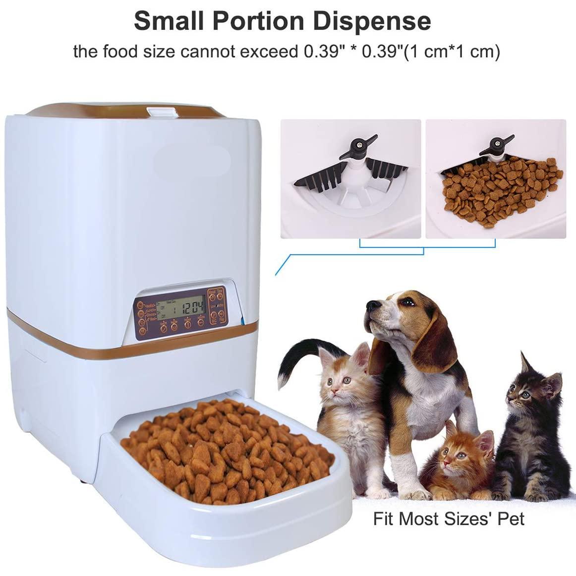 UnicunShop's tweet image. Tired of your furry friend giving you the "feed me" stare? 🐶🐱 This Automatic Pet Feeder with Timer will save you (and your sanity!). Program meal times, portions, and even record a cute message!  unicun.com/product/pet-au… 🐾 #pettech #automaticfeeder #spoiledpets
