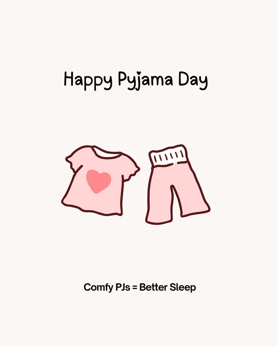Turns out, your PJs might be the secret to better sleep. 

Wool pajamas? 
Great for staying cozy without overheating. 

Cotton or silk? 
Perfect for breathability. 

Polyester? 
Not so much, it traps heat and makes you sweat.
#SleepBetter #Happypyjamaday #pyjamaday #pajamaday