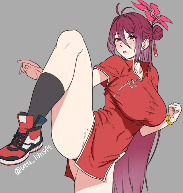 割と頻繁に再アップしてるけど気にしない…!#いいふとももの日 #ブルアカ 