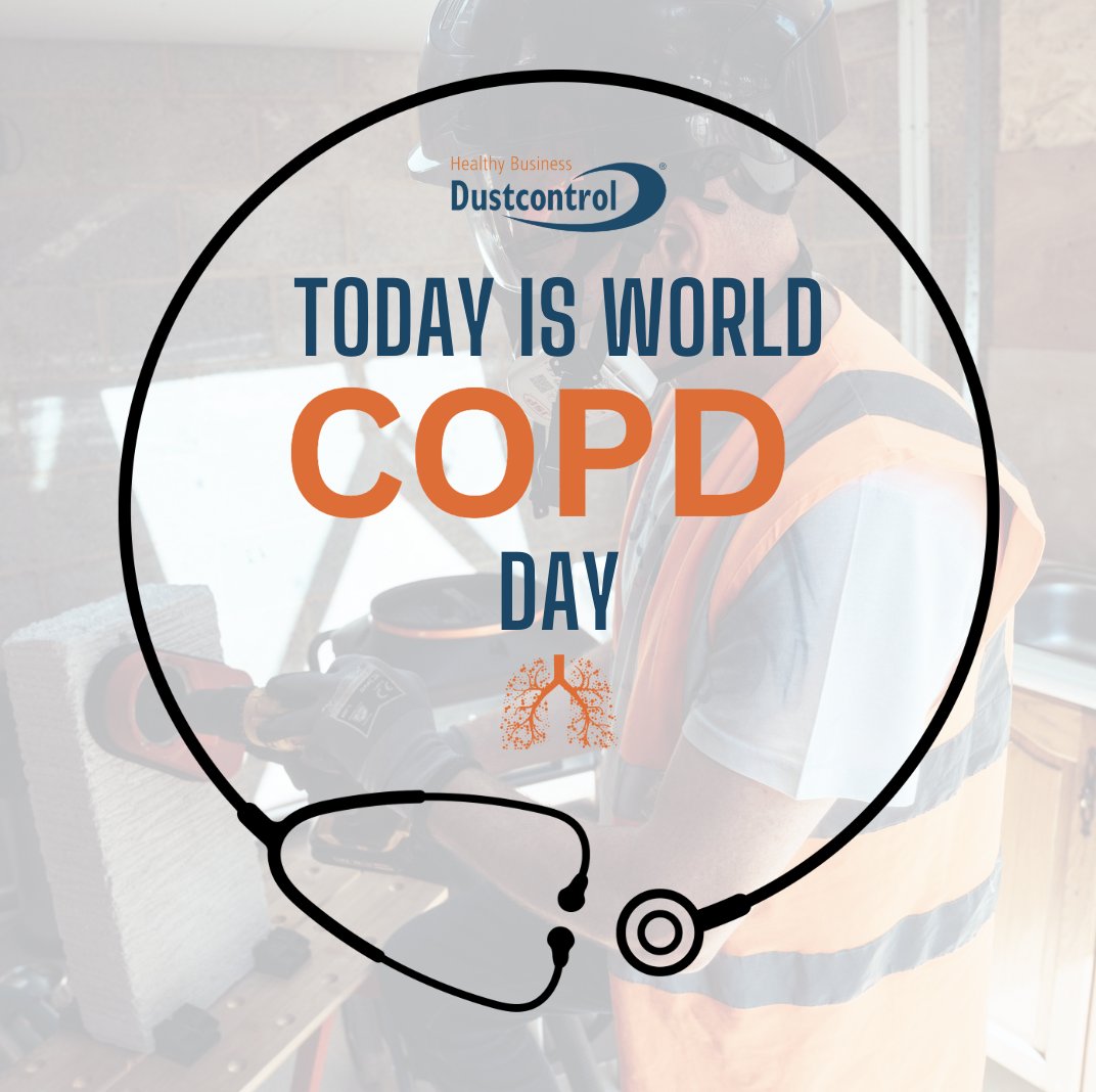 Construction workers face especially high risks due to the dust generated in tasks like drilling and sanding. On World COPD Awareness Day, we’re raising awareness about the importance of protecting workers’ lungs. 👷🏽

#DustcontrolUK #WorldCOPDAwarenessDay2024 #SilicaDust