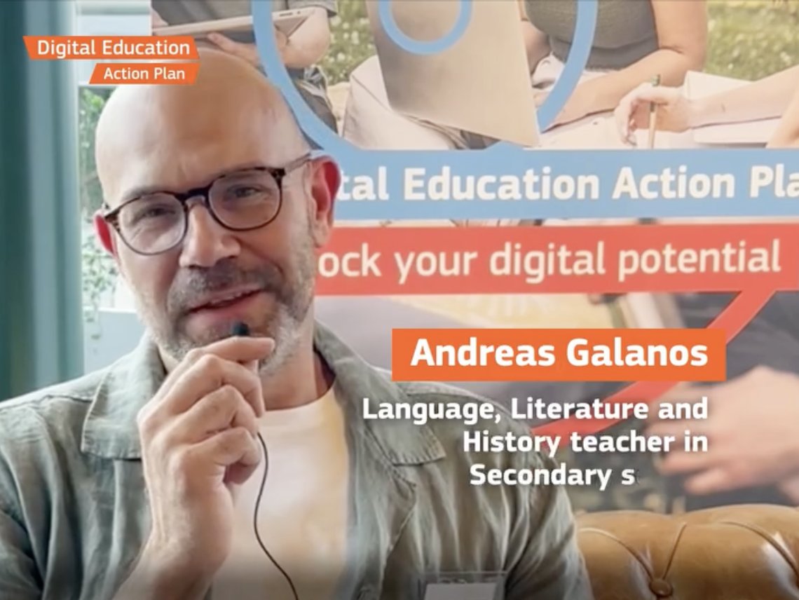 galandreas3012's tweet photo. Another @EU_Commission video! Recommendations to teachers who are hesitant to embrace the use of AI in their classroom! 🔗https://t.co/CSXCZSZssT Check the Commission's artificial intelligence guidelines for more tips!🔗https://t.co/RMR90UgGkN @Na_carrera @EUDigitalEdu https://t.co/v6BIsJvEa5