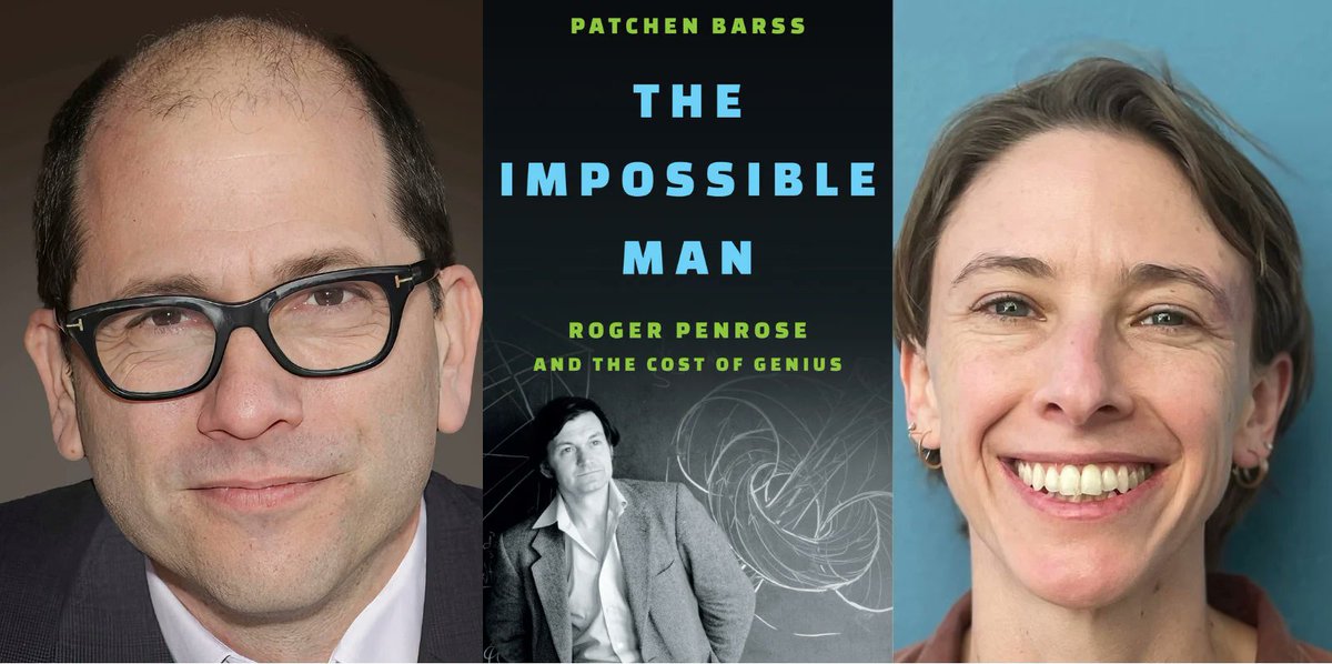 The Graduate Center (@gc_cuny) on Twitter photo Coming up 12/3, join <a href="/SloanPublic/">SloanPublic</a> <a href="/biographyctr/">Leon Levy Center for Biography</a> fellow @patchenbarss as he discusses his new biography on Nobel Prize-winning scientist Roger Penrose. A conversation with journalist <a href="/nattyover/">Natalie Wolchover</a> gc.cuny.edu/events/patchen… Coming up 12/3, join <a href="/SloanPublic/">SloanPublic</a> <a href="/biographyctr/">Leon Levy Center for Biography</a> fellow @patchenbarss as he discusses his new biography on Nobel Prize-winning scientist Roger Penrose. A conversation with journalist <a href="/nattyover/">Natalie Wolchover</a> gc.cuny.edu/events/patchen…