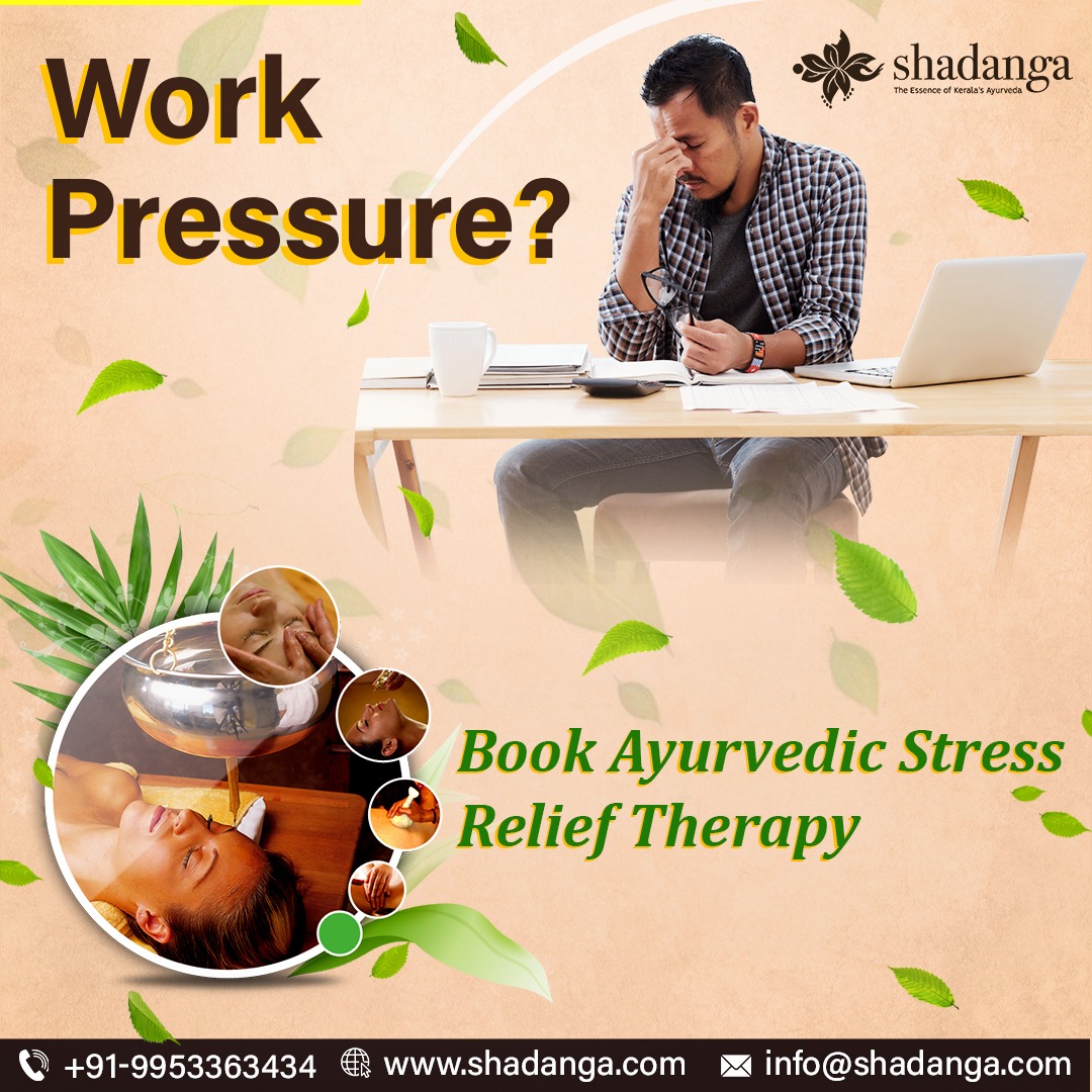 Shadanga_'s tweet photo. 𝐅𝐞𝐞𝐥𝐢𝐧𝐠 𝐎𝐯𝐞𝐫𝐰𝐡𝐞𝐥𝐦𝐞𝐝 𝐛𝐲 𝐖𝐨𝐫𝐤 𝐏𝐫𝐞𝐬𝐬𝐮𝐫𝐞?
Unwind with #AyurvedicStressRelief therapy! Let holistic healing calm your mind, relax your body, and restore inner balance. Embrace tranquility—book your session today and reclaim your peace!
#StressRelief https://t.co/T66mVGUpsy