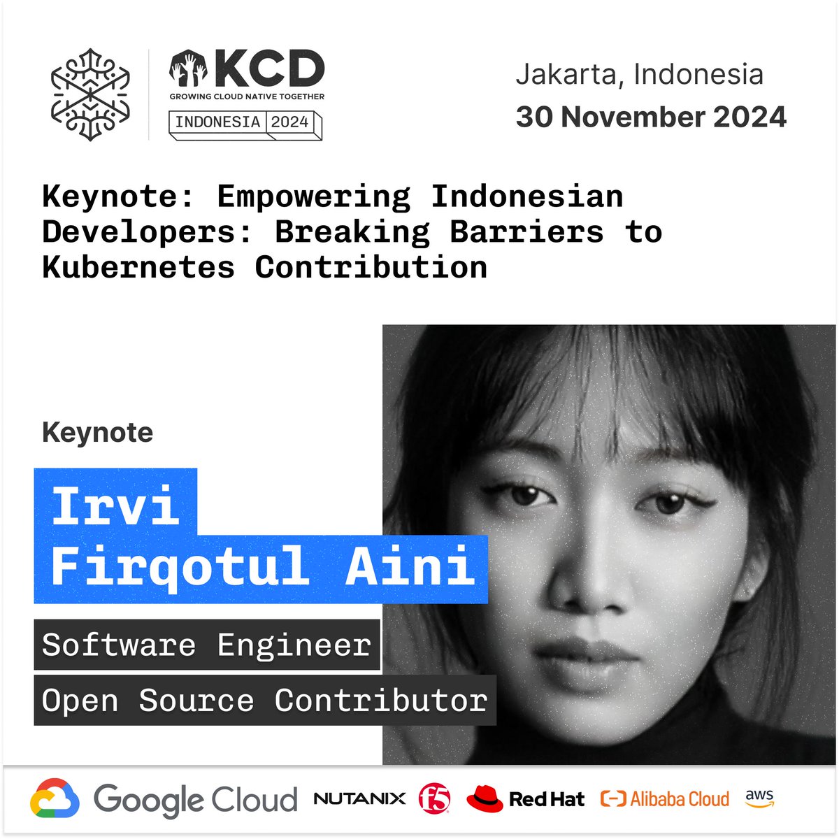 kubernetes_days's tweet image. Want to be a Kubernetes contributor? 🦸‍♀️🦸‍♂️ Irvi&apos;s keynote at #KCDIndonesia will guide you through the process, from CfP submissions to upstream contributions. 

Don&apos;t miss it! 📅 09:30 AM WIB