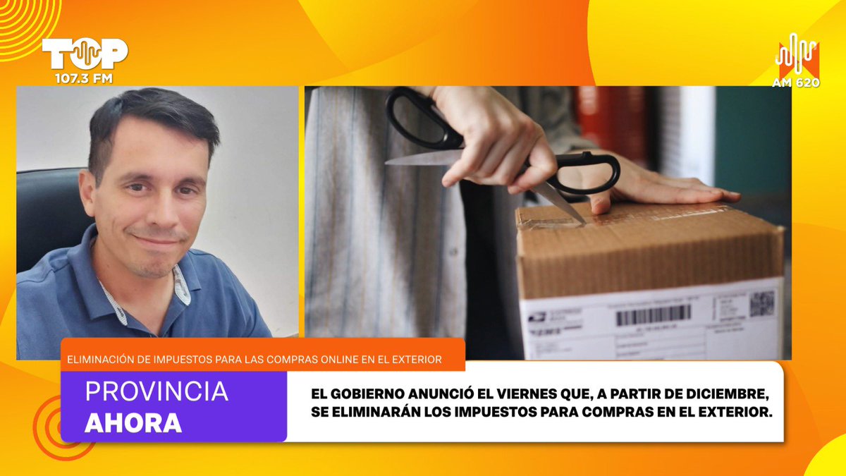 aapoterala's tweet photo. Compras online en el exterior: “es una medida que impacta en un sector muy pequeño, afecta negativamente a la industria del país y no hay medidas que contengan a los sectores vulnerables” Fuentes. @Danomarok @radioLt17 https://t.co/Lr76I8FWWG