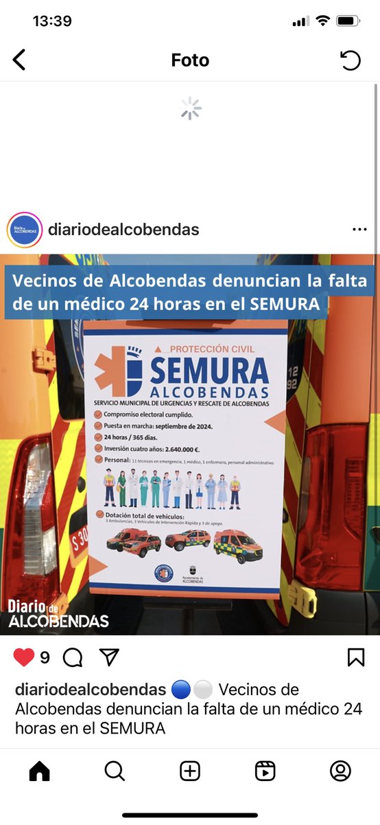 PuyaltoInma's tweet photo. Espero que el equipo de gobierno del @PPAlcobendas explique esta noticia tan preocupante. Los vecinos no merecen políticos que les mientan y Rocio Garcia Alcántara ya ha mentido en otras ocasiones. Con la salud no se juega. https://t.co/8W392rrZUi