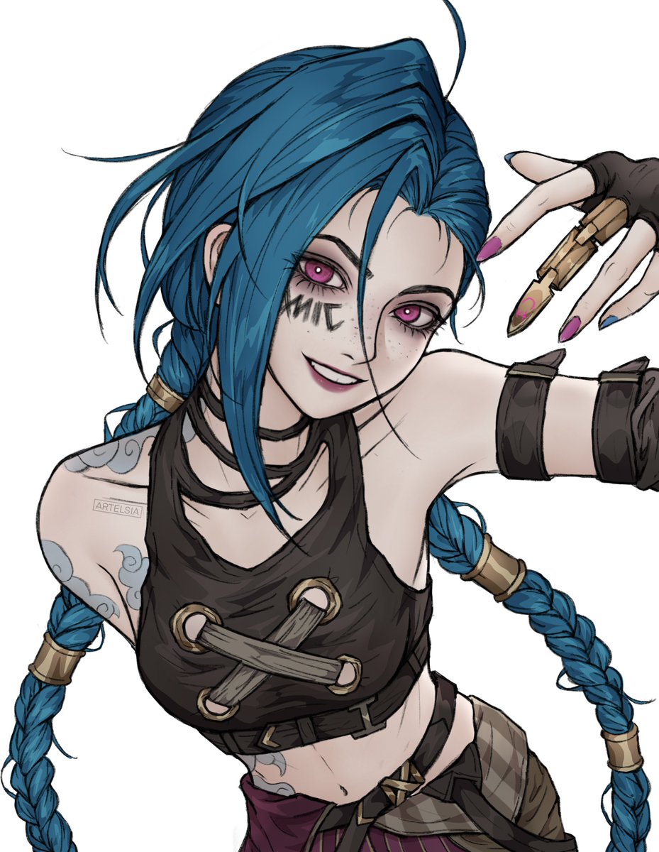 artelsia's tweet photo. Jinx! #Arcane https://t.co/0jTEhfVt27