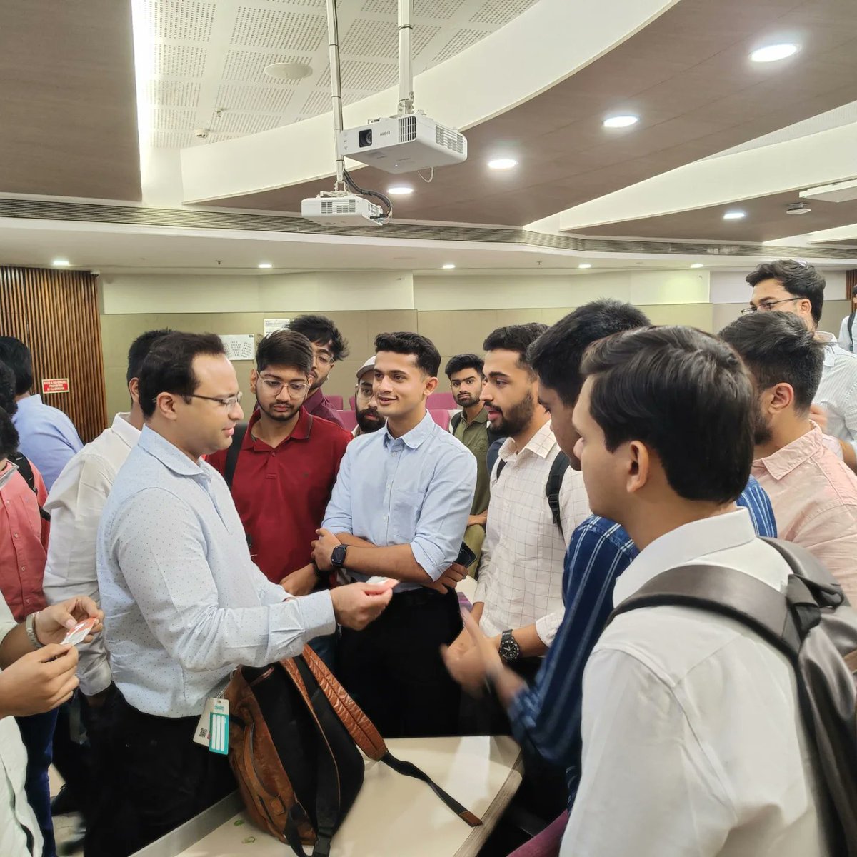 spjimrfmb's tweet photo. Participants of FMB 36 had an enriching session with Denver Annunciation, Owner-Janus International and FMB alum form Batch 9, who joined the programme more than a decade ago. Thank you, Denver, for inspiring the next generation of family business leaders!

#FMB36 #SPJIMRFamily https://t.co/jGVzuYbynL