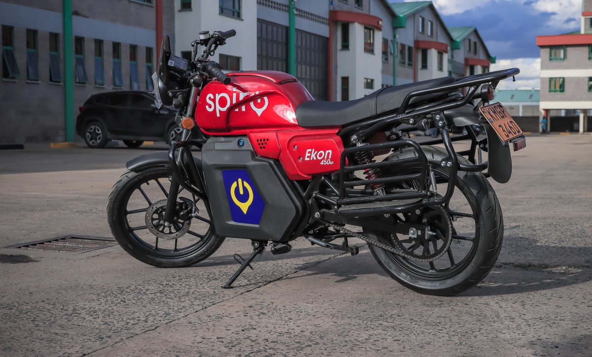 spirokenya's tweet image. Dalla Kisumu, we have Landed!!
We are excited to share that our EVs are now in Kisumu.  Eliminate your fuel costs, increase your earnings, make the switch to a Spiro EV today.
Find our bikes on Paul Mbuya Road, right opposite Mogo Offices within Kisumu CBD.
#SpiroOnTheMove