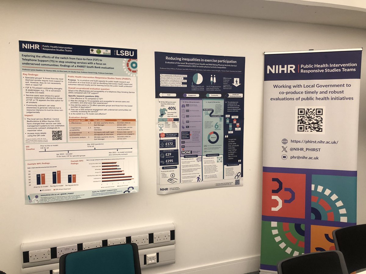 NIHR_PHIRST (@nihr_phirst) on Twitter photo Great to be at the <a href="/LSBU/">London South Bank University - LSBU</a> research and innovation festival today, discussing our PHIRST evaluations <a href="/susie_sykes_/">Susie Sykes</a> Great to be at the <a href="/LSBU/">London South Bank University - LSBU</a> research and innovation festival today, discussing our PHIRST evaluations <a href="/susie_sykes_/">Susie Sykes</a>