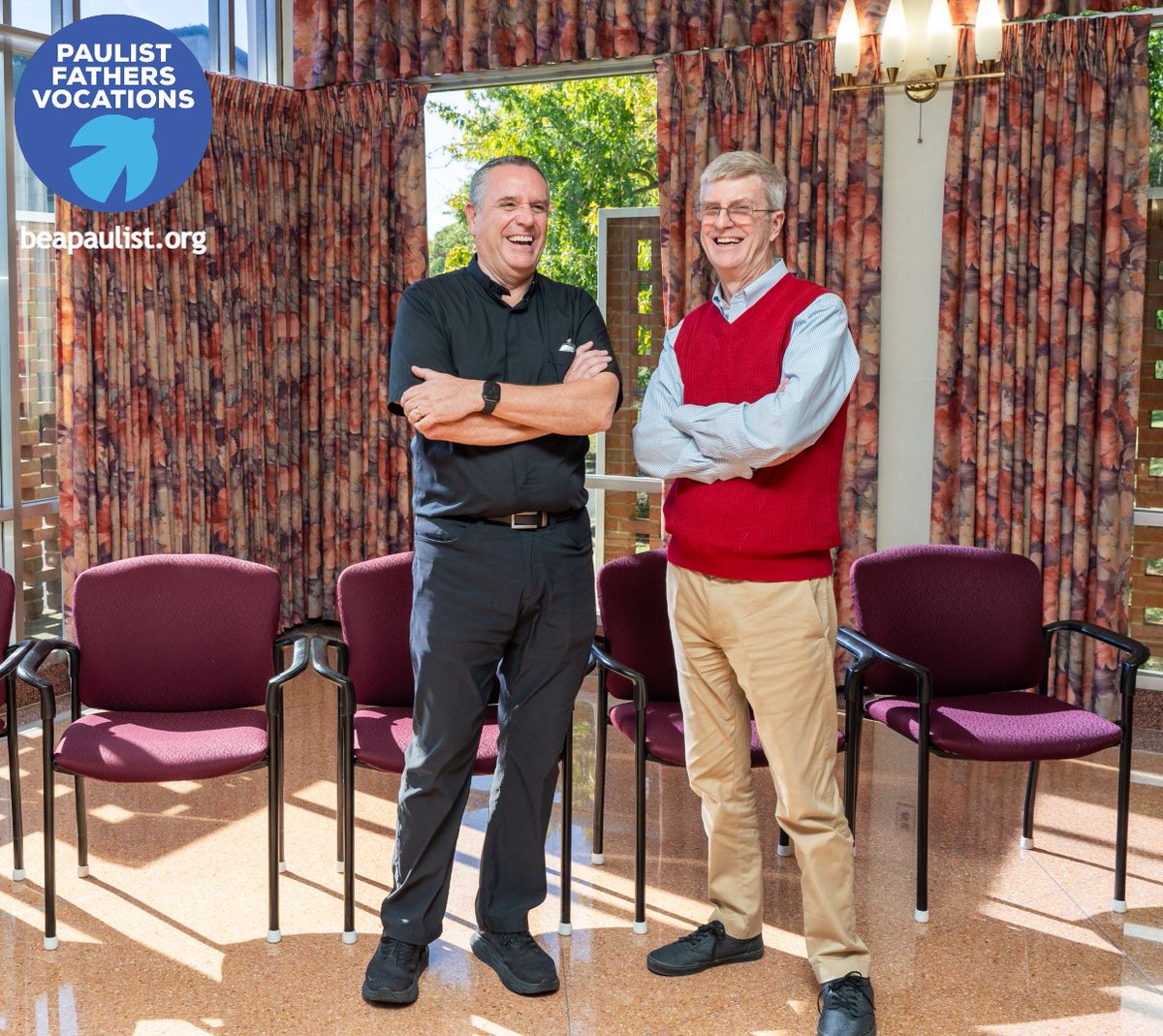 Paulist Vocation (@paulistvocation) on Twitter photo <a href="/BustedHalo/">Busted Halo</a> Executive Director <a href="/FatherDaveDwyer/">Fr. Dave Dwyer, CSP</a> & @PaulistPress President & Publisher Paul McMahon share a moment during a recent gathering of <a href="/PaulistFathers/">Paulist Fathers</a> Pastors, Superiors & Directors.
Are you familiar with the ministries of the #PaulistFathers?
🌐paulist.org/ministry <a href="/BustedHalo/">Busted Halo</a> Executive Director <a href="/FatherDaveDwyer/">Fr. Dave Dwyer, CSP</a> & @PaulistPress President & Publisher Paul McMahon share a moment during a recent gathering of <a href="/PaulistFathers/">Paulist Fathers</a> Pastors, Superiors & Directors.
Are you familiar with the ministries of the #PaulistFathers?
🌐paulist.org/ministry