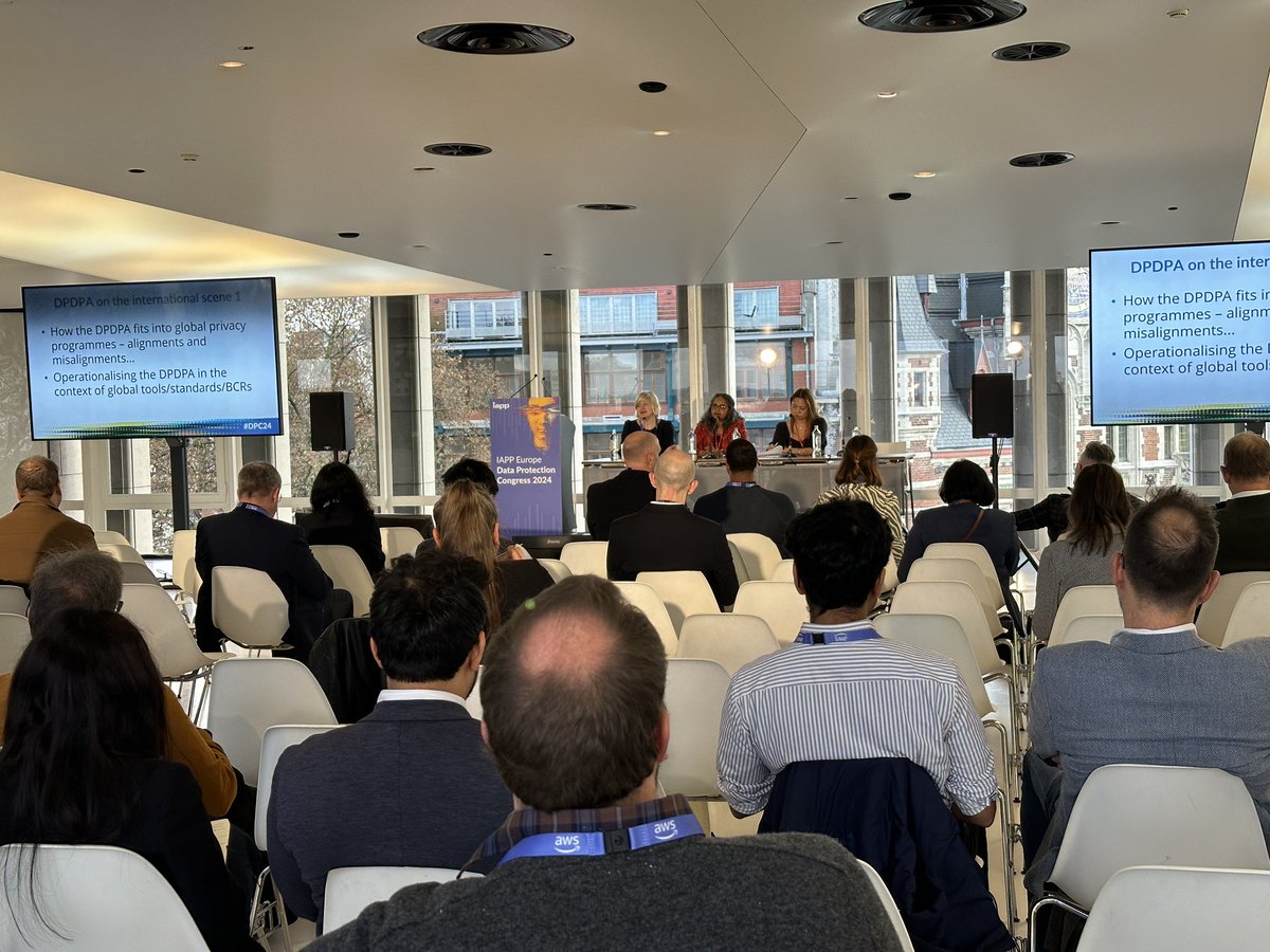 Take a deep dive into the significance of India’s DPDPA with Charmian Aw (<a href="/SPB_Global/">Squire Patton Boggs</a>), <a href="/shivanginadkarn/">Shivangi Nadkarni</a> (Arrka) and Monika Tomczak-Gorlikowska (<a href="/Prosusgroup/">Prosus Group</a>) at “Extending your Company's Privacy Program in India - Challenges &amp; Opportunities” #DPC24