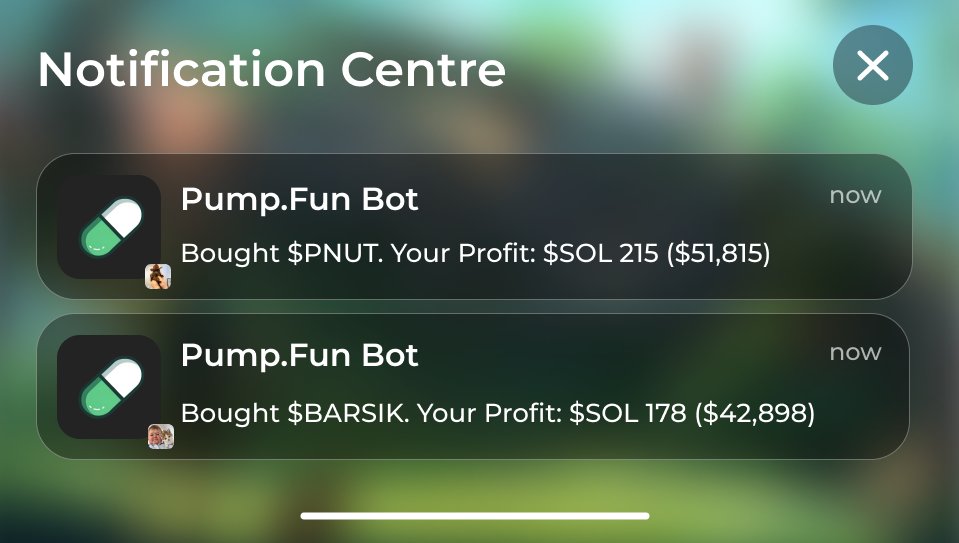 LOL, I accidentally made $142,160 with this bot

This thing is real...

Put $110 in $BARSIK - bot made me retire xD

Creating personal meme trading bot is easy

[will delete soon]🧵👇