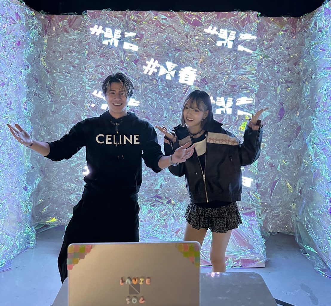 nosukenosekai's tweet photo. ヒカルさんに頼んだらまさかまさか本当にみなみちゃんがLAVIE SOLのポップアップ会場に来てくれた‼︎
お二人とも本当にありがとうございます♪
みなみちゃんの可愛さにずーーっと舞い上がってるのすけでした🙃🙃

#ポップアップ https://t.co/QV3ozzBEhV