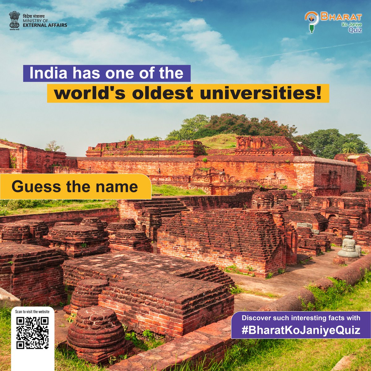 cgisaopaulo's tweet image. Experimente perguntas divertidas sobre Bharat com o Bharat Ko Janiye Quiz! Jogue agora para ganhar uma recompensa emocionante!
#incredibleindia #KnowledgeTest #BharatKoJaniye2024 #BharatKoJaniyeQuiz #BharatKoJaniye #KnowIndiaQuiz #IndiaIQ