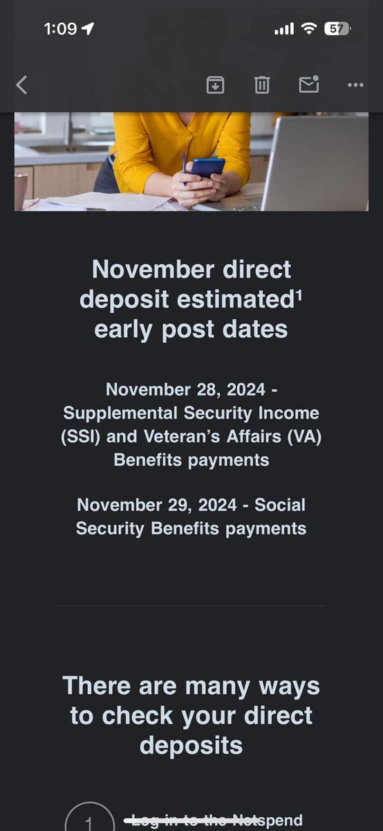 Libradiaries2's tweet photo. @asknetspend what are yall on? This is Thanksgiving a banking holiday. @Chime maybe it’s time for me to switch over. https://t.co/HPQG1ekw1m