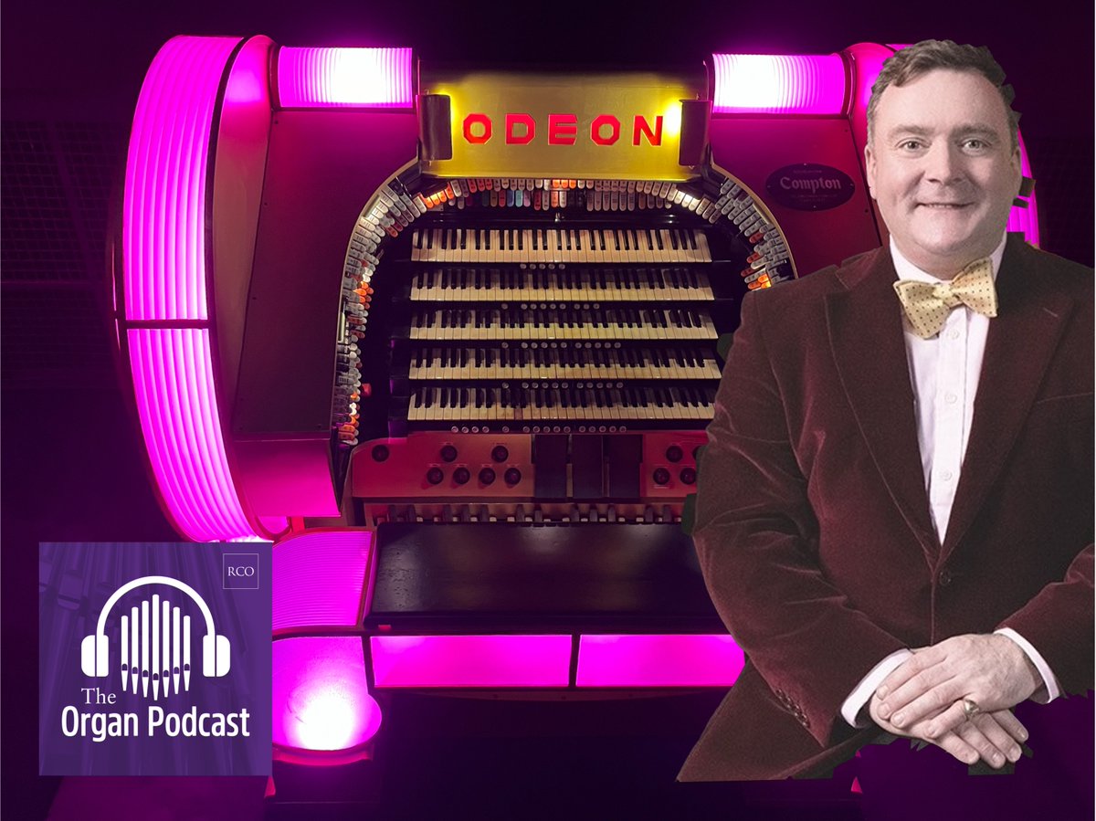 In episode 20 of the Organ Podcast, available at bit.ly/3CAaLoV, Donald MacKenzie brings alive the golden age and rich heritage of cinema organs as he showcases 'The Duchess' - the mighty 5 manual Compton organ at <a href="/ODEONCinemas/">ODEON</a> in Leicester Square.