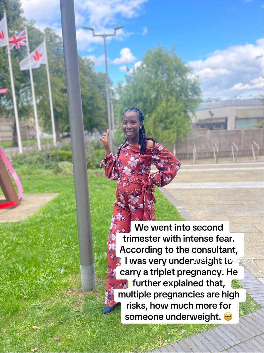 _agneeess's tweet photo. Lady shares her testimony in her Triplet pregnancy🥺 https://t.co/fRIPnwp2Jg