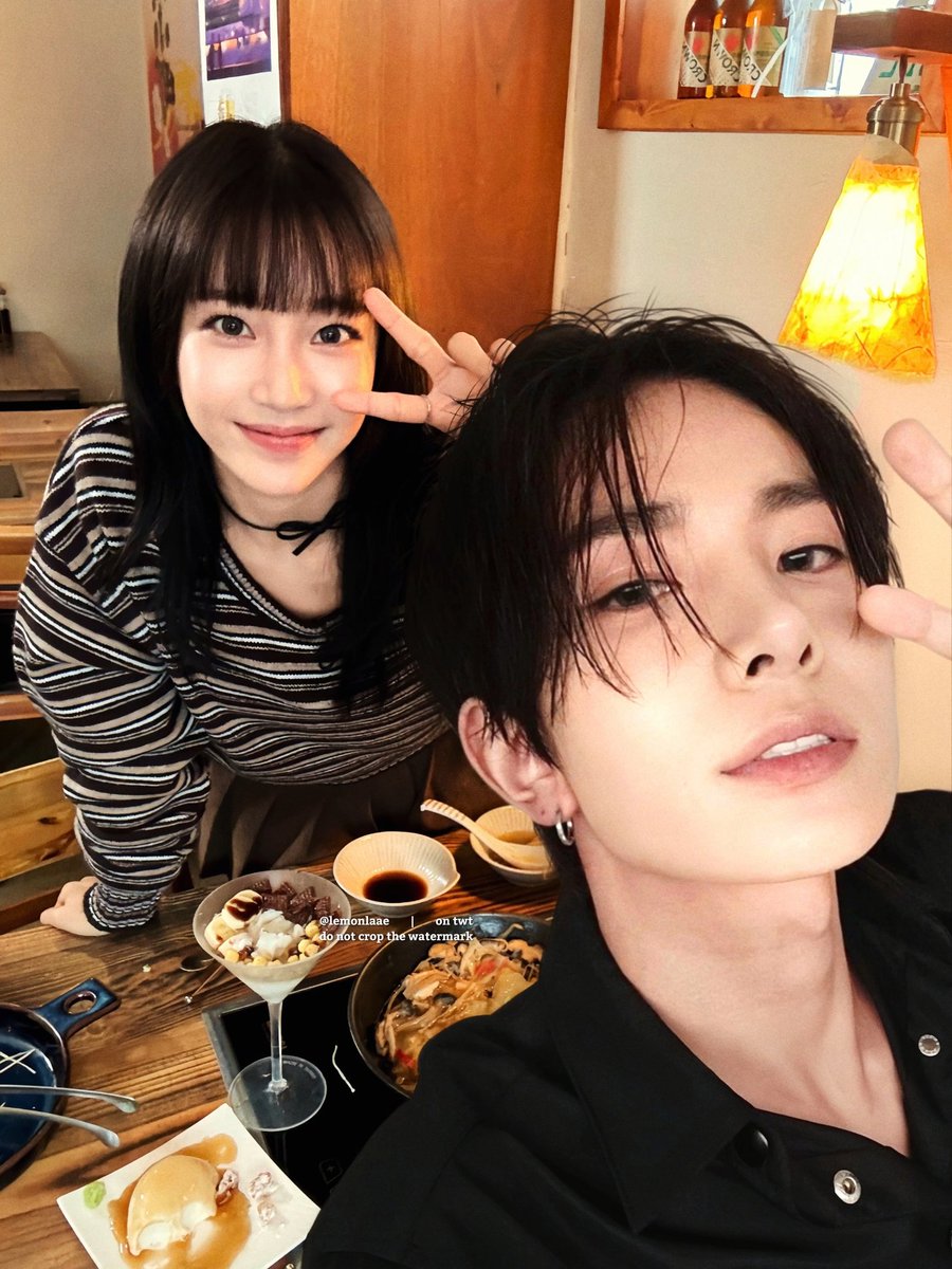 lemonlaae's tweet photo. #tokkimyeon #heesumin today's date!! 😋💟

mamasnya salah dresscode, dikira makan di restoran mewah tp taunya makan di warung deket rumah. untung si mbak nggak marahin 😆 https://t.co/VyvQGOvXIB