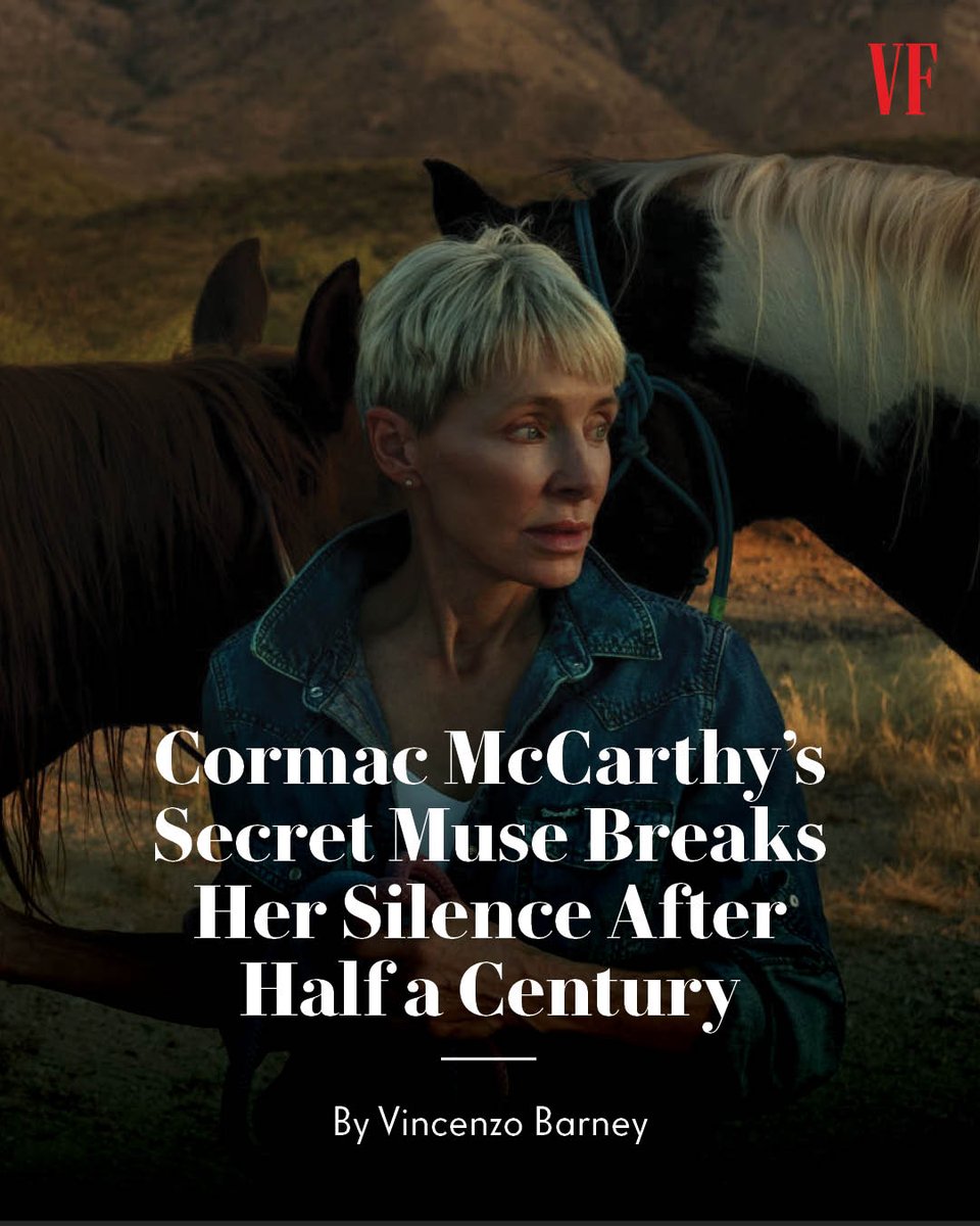 VanityFair's tweet image. Exclusive: Augusta Britt is one of the most significant—and secret—inspirations in literary history, giving life to dozens of Cormac McCarthy’s characters across his celebrated novels and Hollywood films. 

For 47 years, Britt closely guarded her identity and her story—until now.…