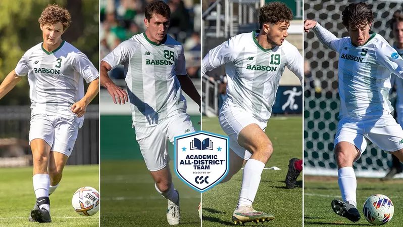Congrats to Liam, James, Sasha and Marco on this prestigious award! To be eligible, a student-athlete maintain a GPA of 3.50 on a 4.0 scale and must compete in 90 percent of the institution’s games or must start in at least 66 percent of the contests 👏 📚 ⚽️