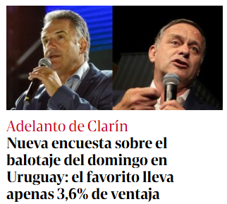 Carlos Maslatón (@carlosmaslaton) on Twitter photo Si el domingo el Frente Amplio derrota al Partido Nacional en el ballottage deberán culpar al modelo económico de país carísimo que es Uruguay. Así no puede funcionar, y  no importa cuál sea el nivel de salarios que tengan, es cuestión de precios objetivos frente al mundo. Ningún Si el domingo el Frente Amplio derrota al Partido Nacional en el ballottage deberán culpar al modelo económico de país carísimo que es Uruguay. Así no puede funcionar, y  no importa cuál sea el nivel de salarios que tengan, es cuestión de precios objetivos frente al mundo. Ningún